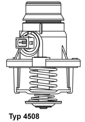 Термостат, охлаждающая жидкость BorgWarner 4508101D