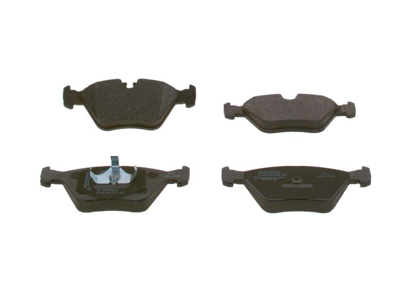 Комплект тормозных колодок, дисковый тормоз BOSCH 0986424828