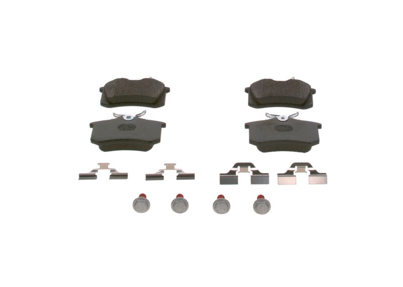 Комплект тормозных колодок, дисковый тормоз BOSCH 0986494600