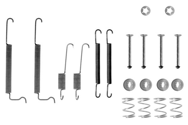 Комплектующие, тормозная колодка BOSCH 1987475122