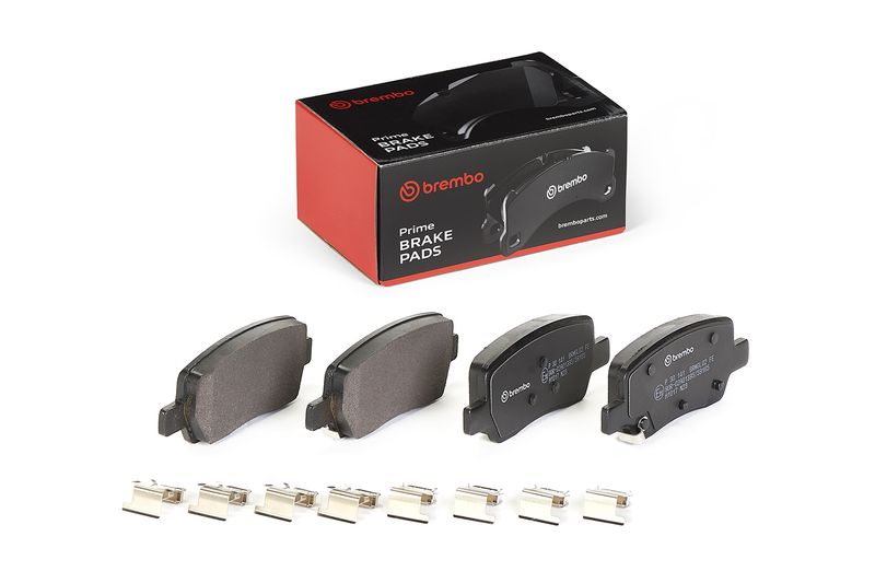 Комплект тормозных колодок, дисковый тормоз BREMBO P30141
