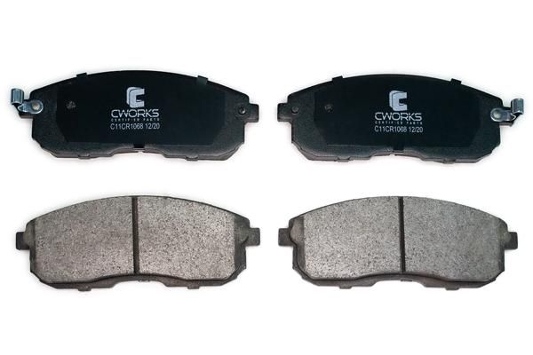 Комплект тормозных колодок, дисковый тормоз CWORKS C11CR1068