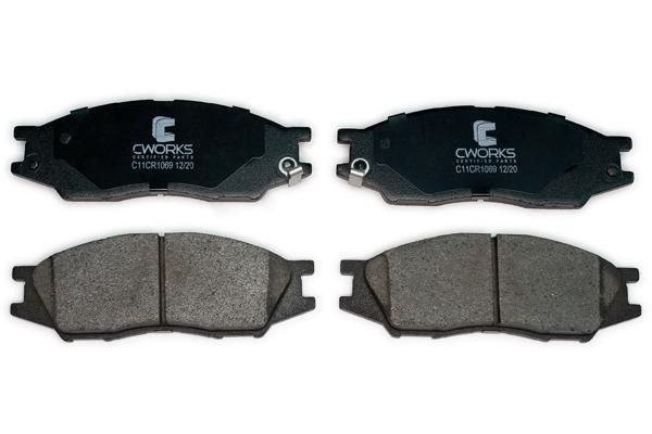 Комплект тормозных колодок, дисковый тормоз CWORKS C11CR1069
