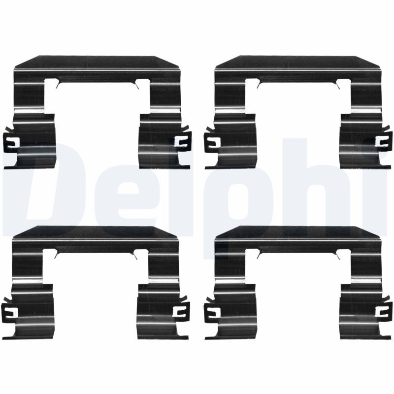 Комплектующие, колодки дискового тормоза DELPHI LX0673