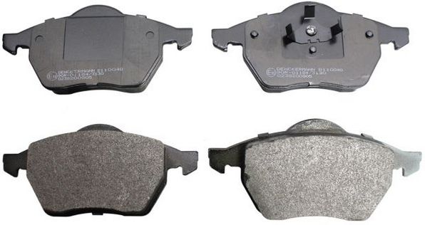 Комплект тормозных колодок, дисковый тормоз DENCKERMAN B110040