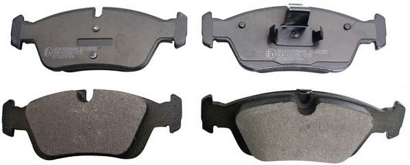 Комплект тормозных колодок, дисковый тормоз DENCKERMAN B110055