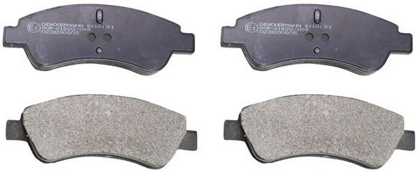 Комплект тормозных колодок, дисковый тормоз DENCKERMAN B110131