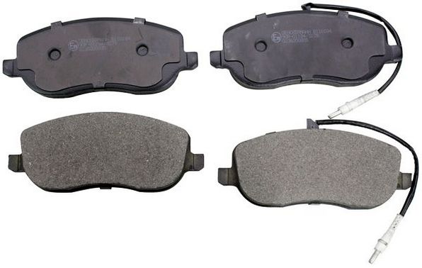 Комплект тормозных колодок, дисковый тормоз DENCKERMAN B110184