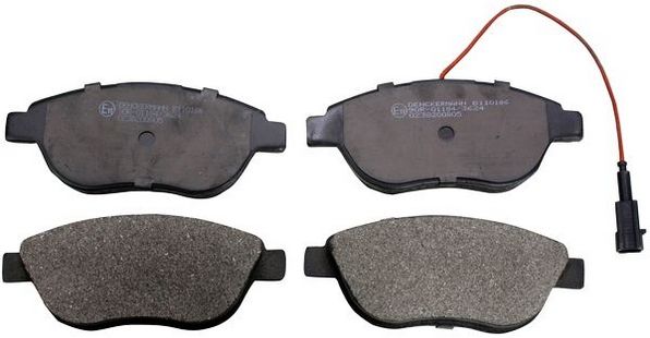 Комплект тормозных колодок, дисковый тормоз DENCKERMAN B110186
