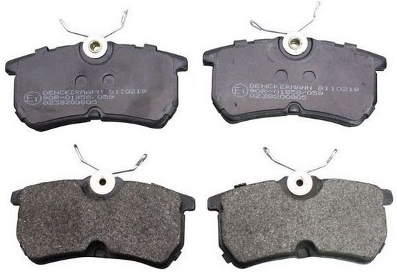 Комплект тормозных колодок, дисковый тормоз DENCKERMAN B110219