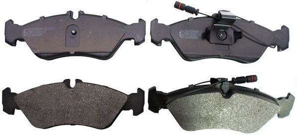 Комплект тормозных колодок, дисковый тормоз DENCKERMAN B110471