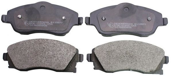 Комплект тормозных колодок, дисковый тормоз DENCKERMAN B110577
