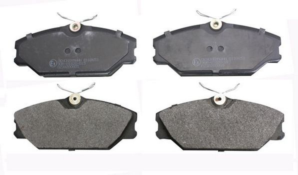 Комплект тормозных колодок, дисковый тормоз DENCKERMAN B110653