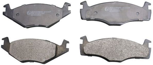 Комплект тормозных колодок, дисковый тормоз DENCKERMAN B110685