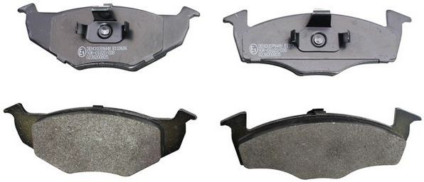 Комплект тормозных колодок, дисковый тормоз DENCKERMAN B110686