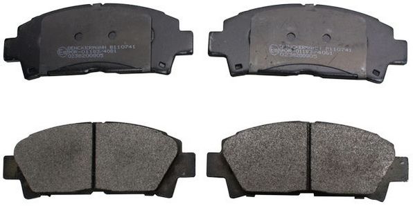 Комплект тормозных колодок, дисковый тормоз DENCKERMAN B110741