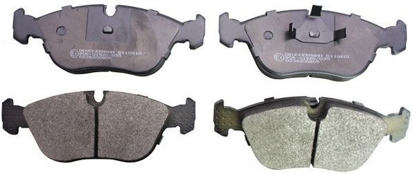 Комплект тормозных колодок, дисковый тормоз DENCKERMAN B110810
