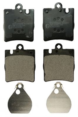 Комплект тормозных колодок, дисковый тормоз DENCKERMAN B110877