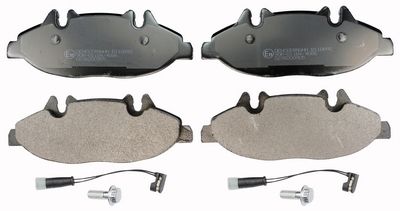 Комплект тормозных колодок, дисковый тормоз DENCKERMAN B110892
