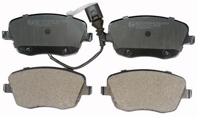 Комплект тормозных колодок, дисковый тормоз DENCKERMAN B110925