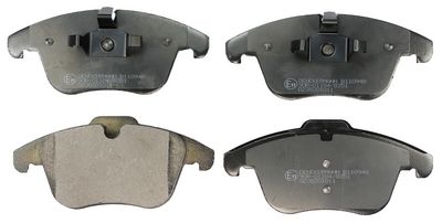 Комплект тормозных колодок, дисковый тормоз DENCKERMAN B110948