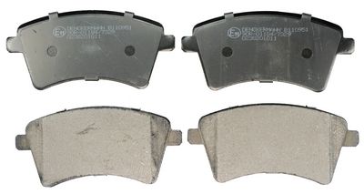 Комплект тормозных колодок, дисковый тормоз DENCKERMAN B110951