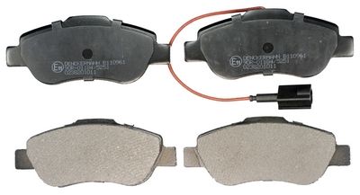 Комплект тормозных колодок, дисковый тормоз DENCKERMAN B110961