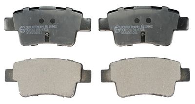 Комплект тормозных колодок, дисковый тормоз DENCKERMAN B110962