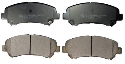 Комплект тормозных колодок, дисковый тормоз DENCKERMAN B110968
