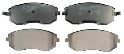 Комплект тормозных колодок, дисковый тормоз DENCKERMAN B110975