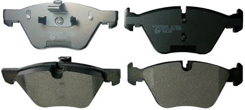 Комплект тормозных колодок, дисковый тормоз DENCKERMAN B110982