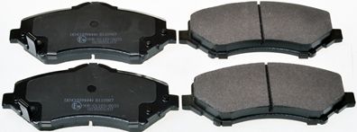 Комплект тормозных колодок, дисковый тормоз DENCKERMAN B110987