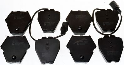 Комплект тормозных колодок, дисковый тормоз DENCKERMAN B111045