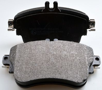 Комплект тормозных колодок, дисковый тормоз DENCKERMAN B111315
