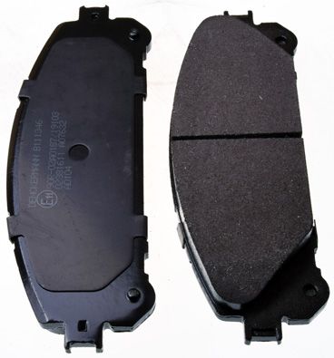 Комплект тормозных колодок, дисковый тормоз DENCKERMAN B111346