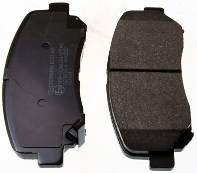 Комплект тормозных колодок, дисковый тормоз DENCKERMAN B111348