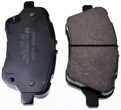 Комплект тормозных колодок, дисковый тормоз DENCKERMAN B111354