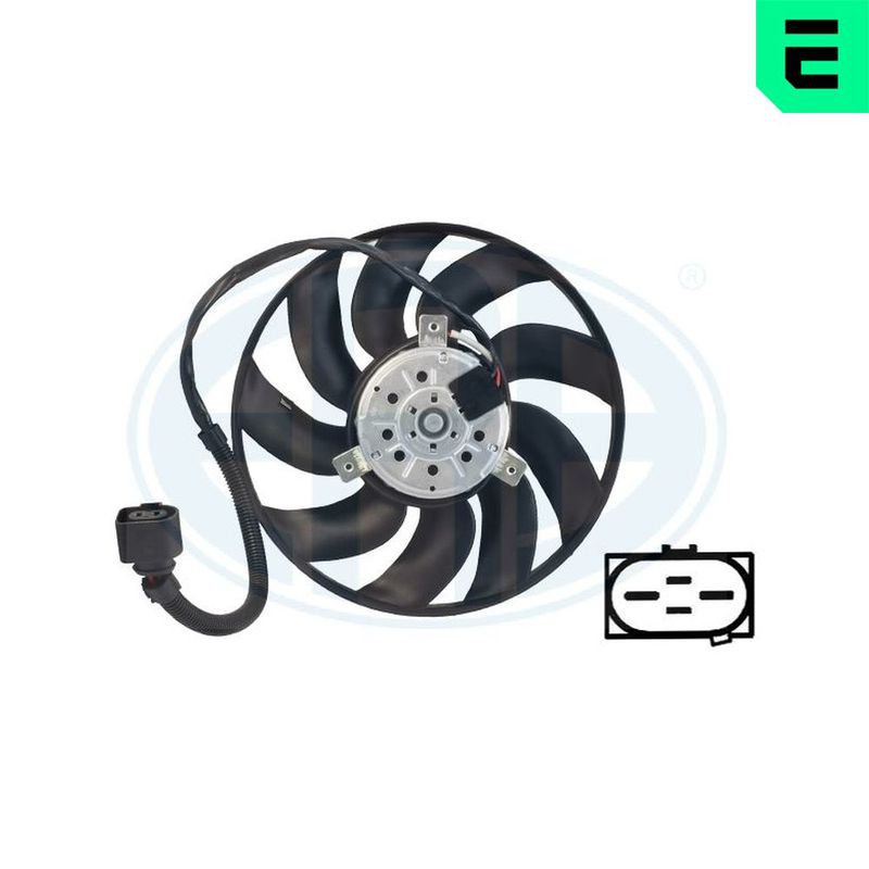 Вентилятор, охлаждение двигателя ERA 352119