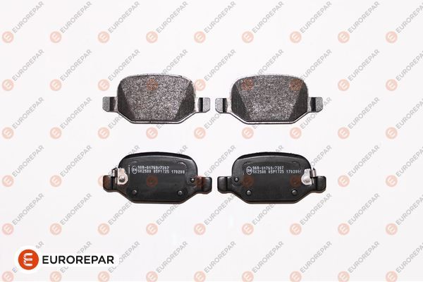 Комплект тормозных колодок, дисковый тормоз EUROREPAR 1623064080