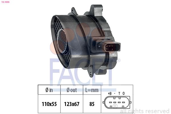 Расходомер воздуха FACET 101005
