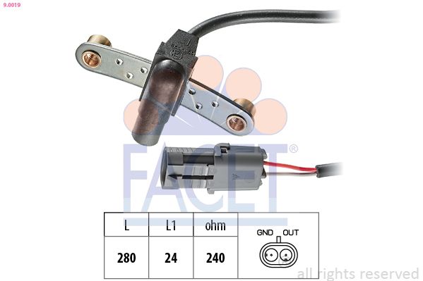 Датчик импульсов FACET 90019
