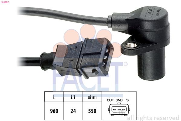 Датчик импульсов FACET 90087