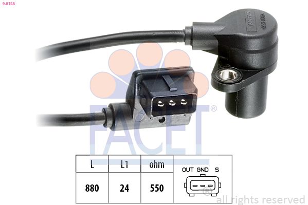 Датчик импульсов FACET 90158