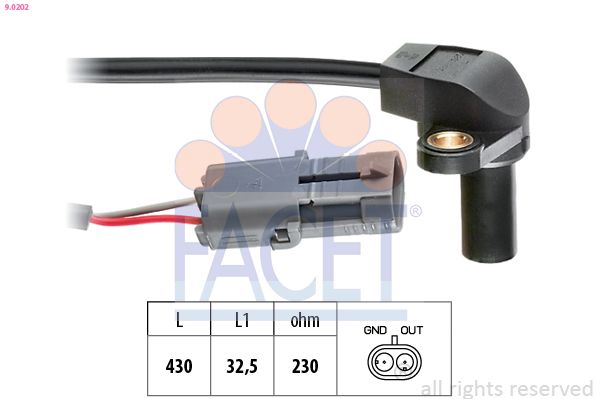 Датчик импульсов FACET 90202