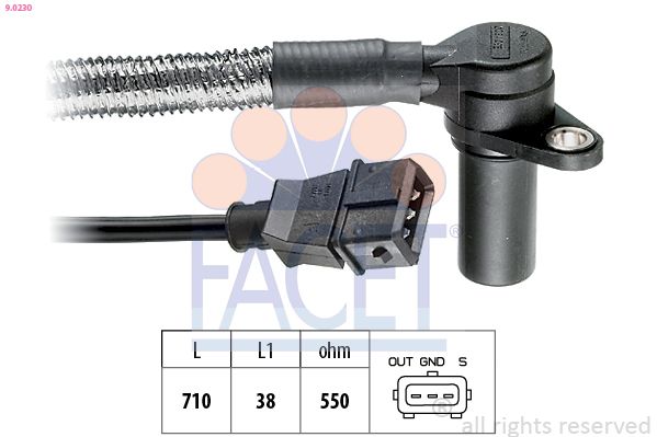 Датчик импульсов FACET 90230