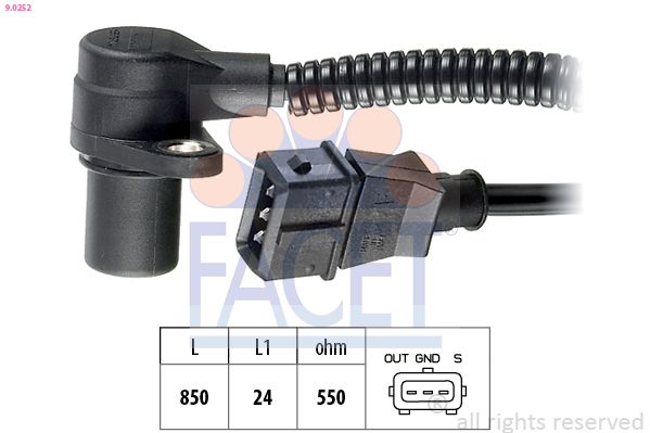 Датчик импульсов FACET 90252