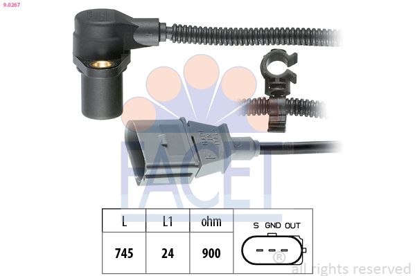 Датчик импульсов FACET 90267