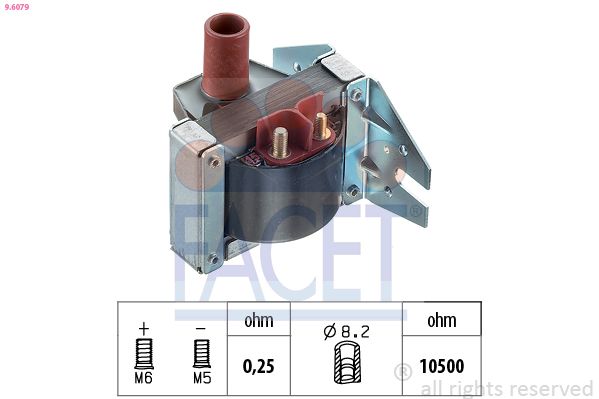 Катушка зажигания FACET 96079