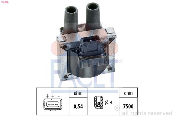Катушка зажигания FACET 96096