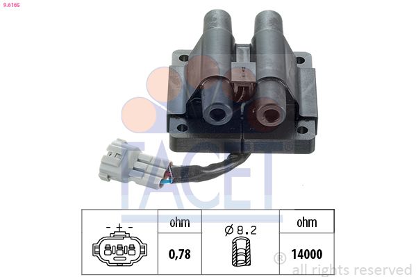 Катушка зажигания FACET 96165